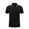 Customized ice silk lapel women's POLO shirts, corporate work uniforms, group culture advertising shirts, LOGO printing and embroidery Item Picture